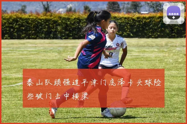 泰山队顽强追平津门虎泽卡头球险些破门击中横梁